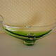 Cendrier en verre de Murano en forme de gondole Italie