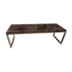Marble low-plate coffee table