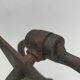 Old wrought iron door knocker