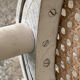 Caned bistro chair