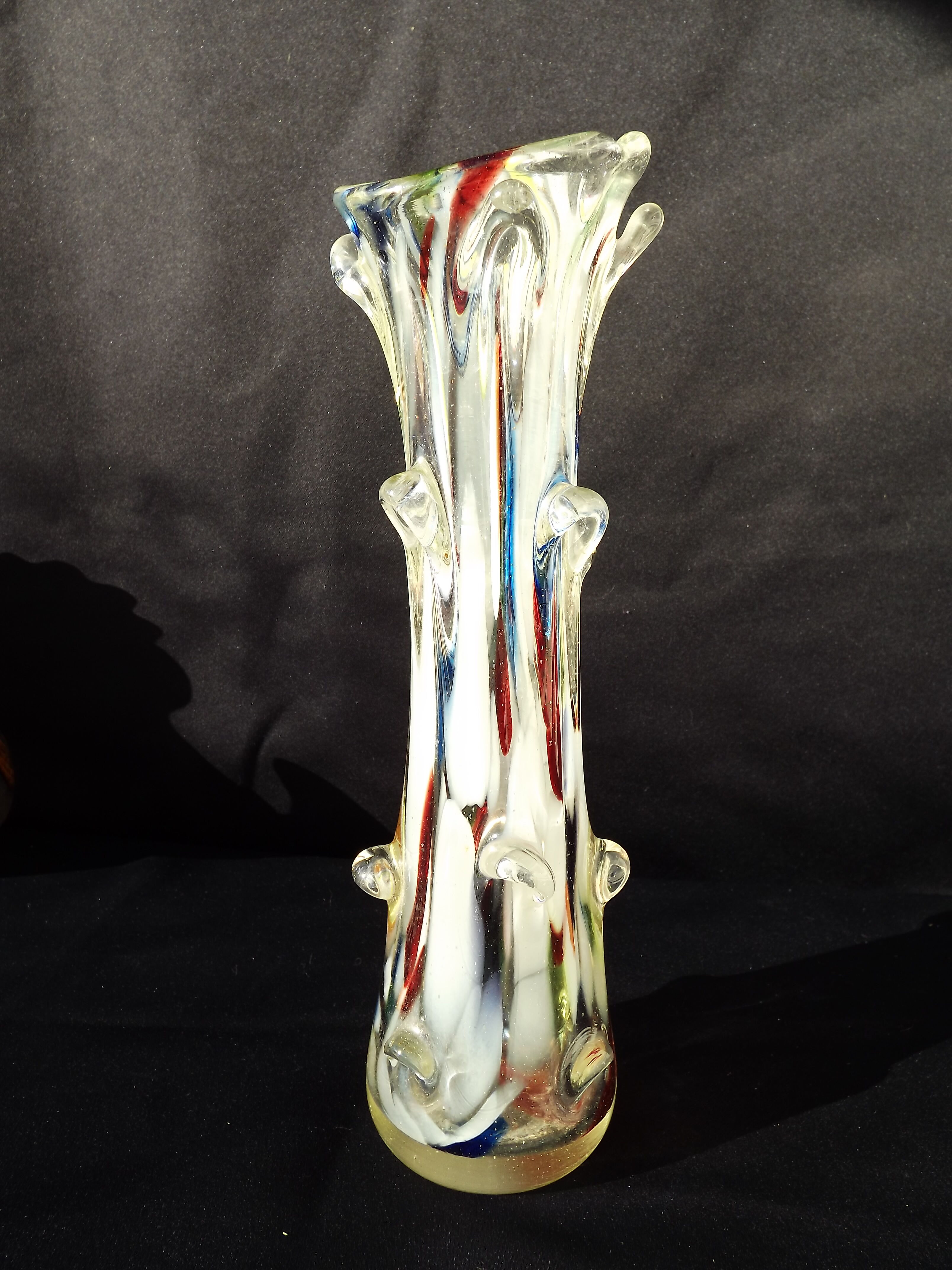 Murano soliflore vase.