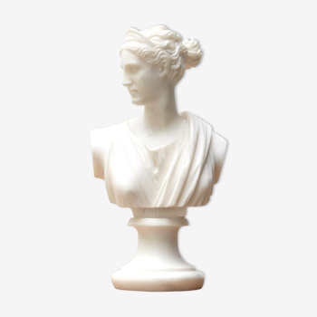 Buste Grec de Diana en résine années 70