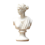 Greek bust of Diana in resin, 70s