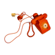 Vintage orange phone
