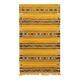 Ethnic yellow Berber rug