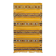 Ethnic yellow Berber rug