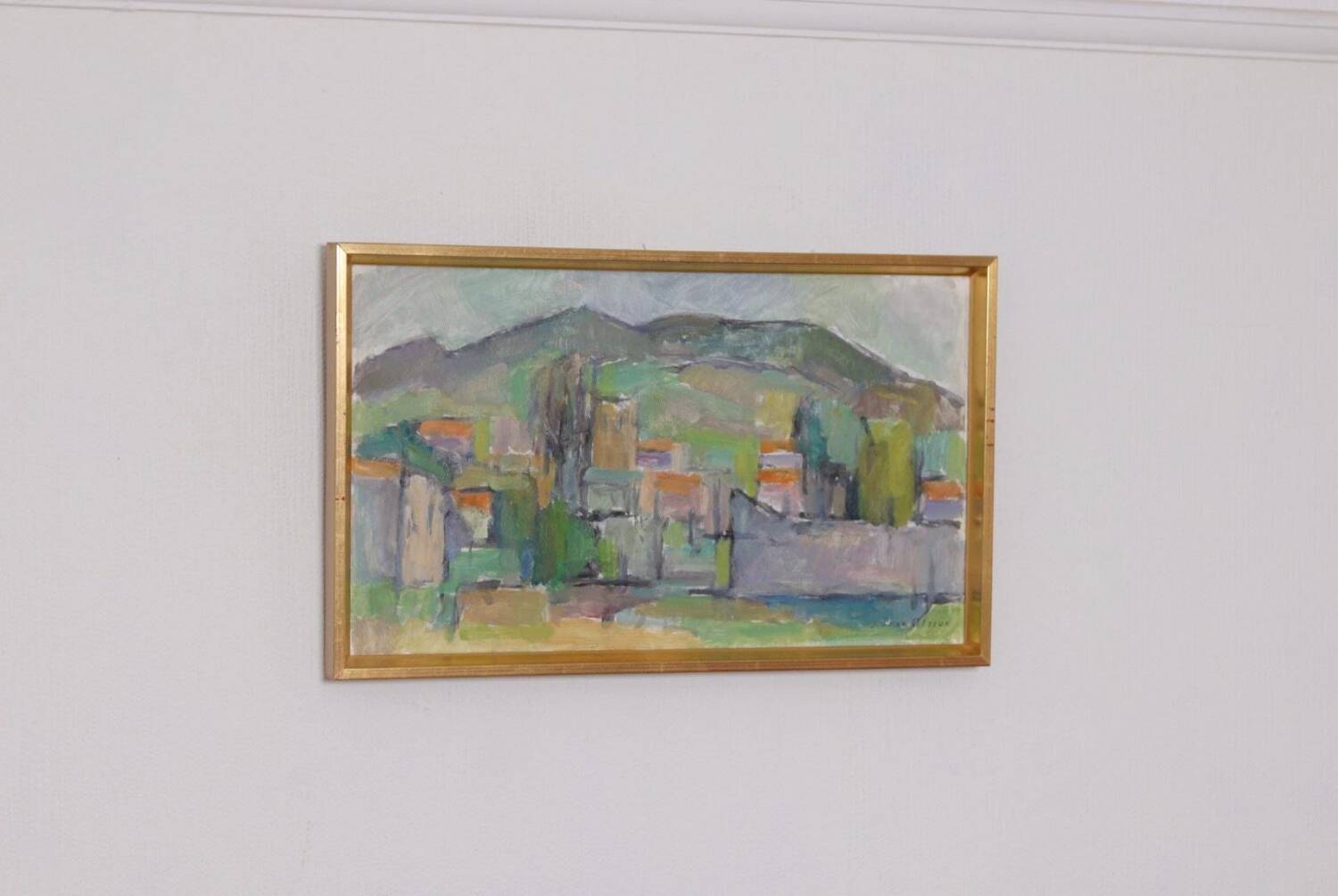 Swedish Oil on Canvas – “Spanish Landscape” by SÖREN OLSSON