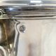 Theiere pourer in solid silver handle in ebene minerve martial fray 19th