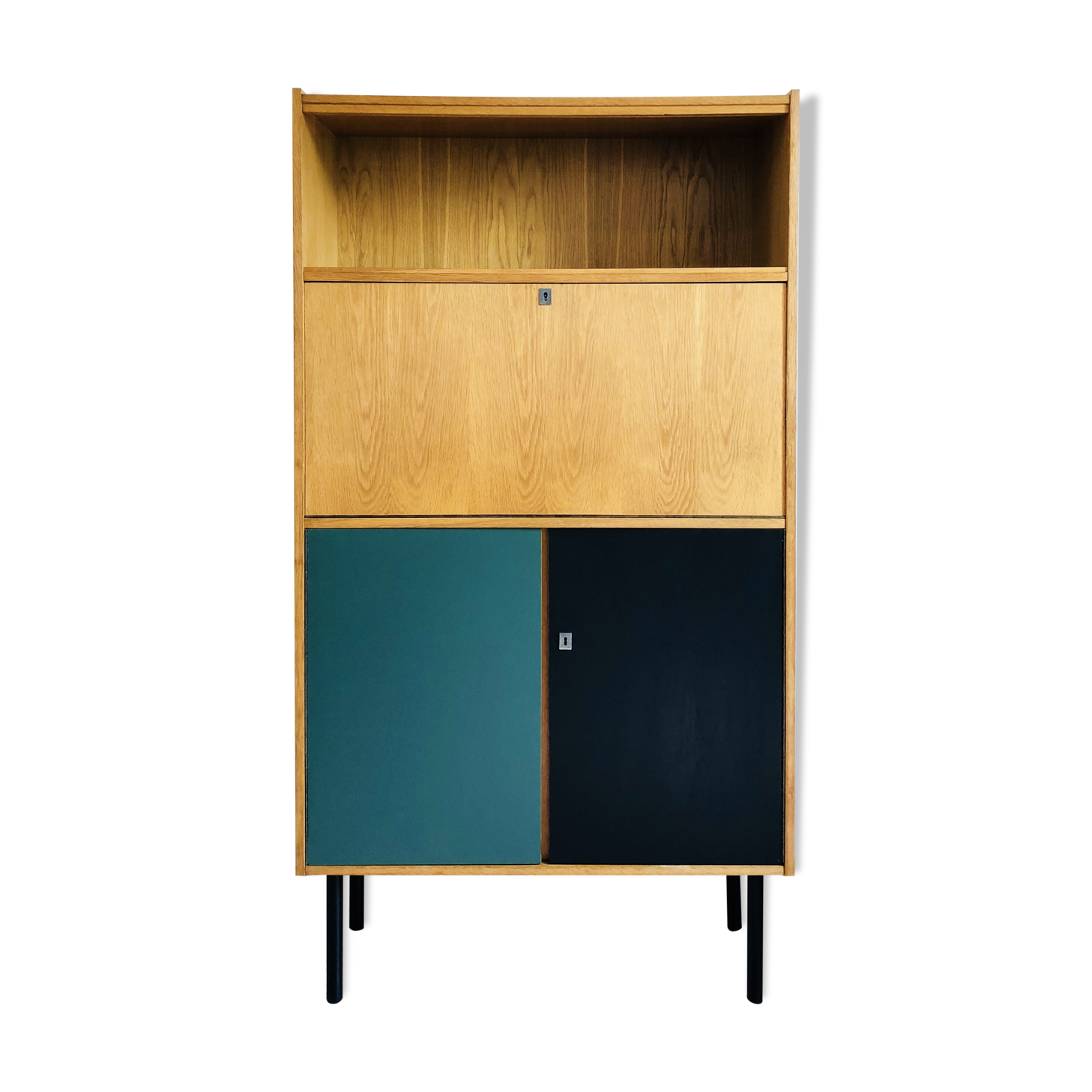 Vintage Secretary in oak 1960