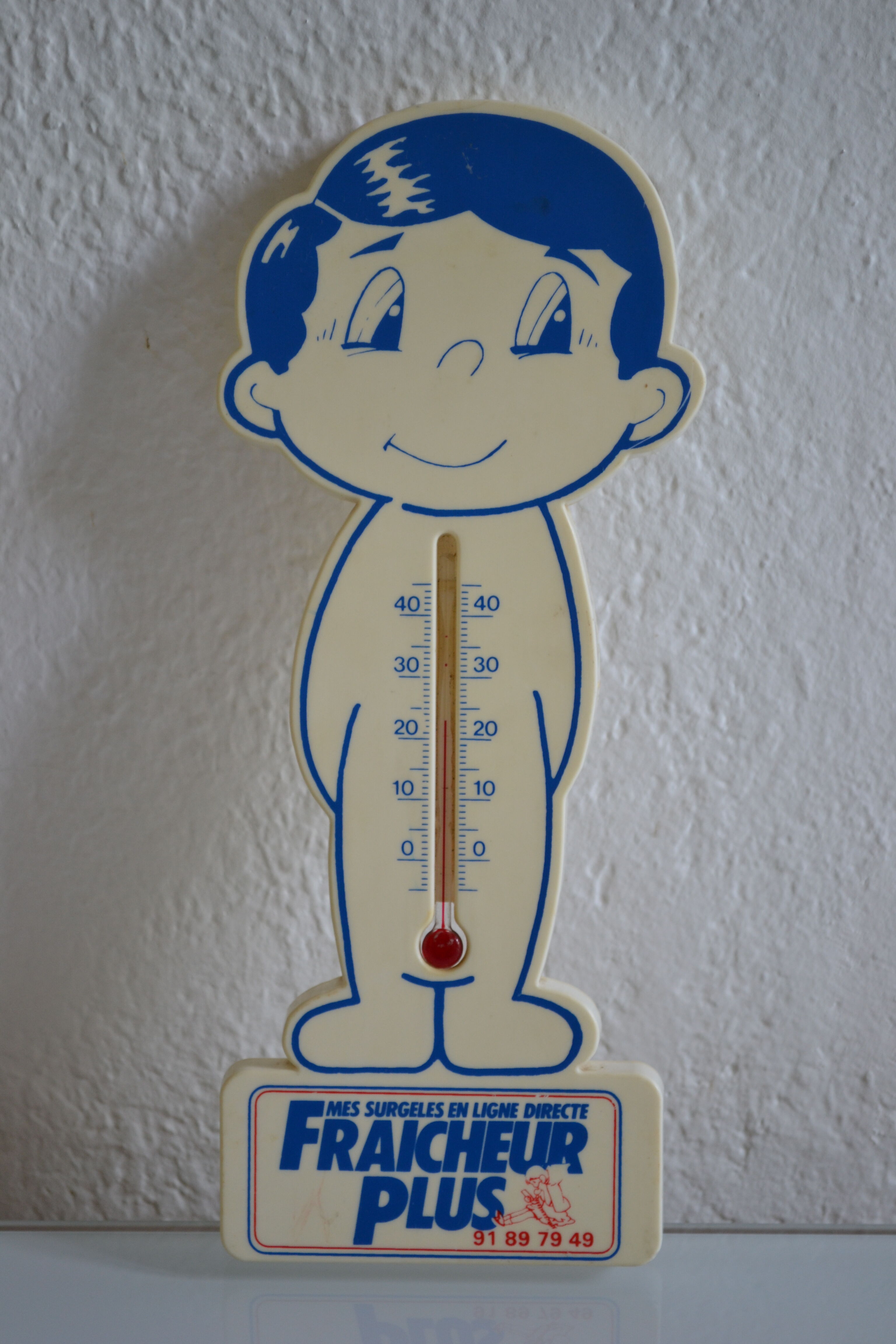 Vintage advertising thermometer
