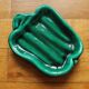 Vintage Vallauris bell pepper-shaped earthenware dish