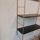 Etagère murale en métal vintage