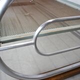 Three-seater tubular canapé Bauhaus by Slezák, Czechoslovakia, 1930s