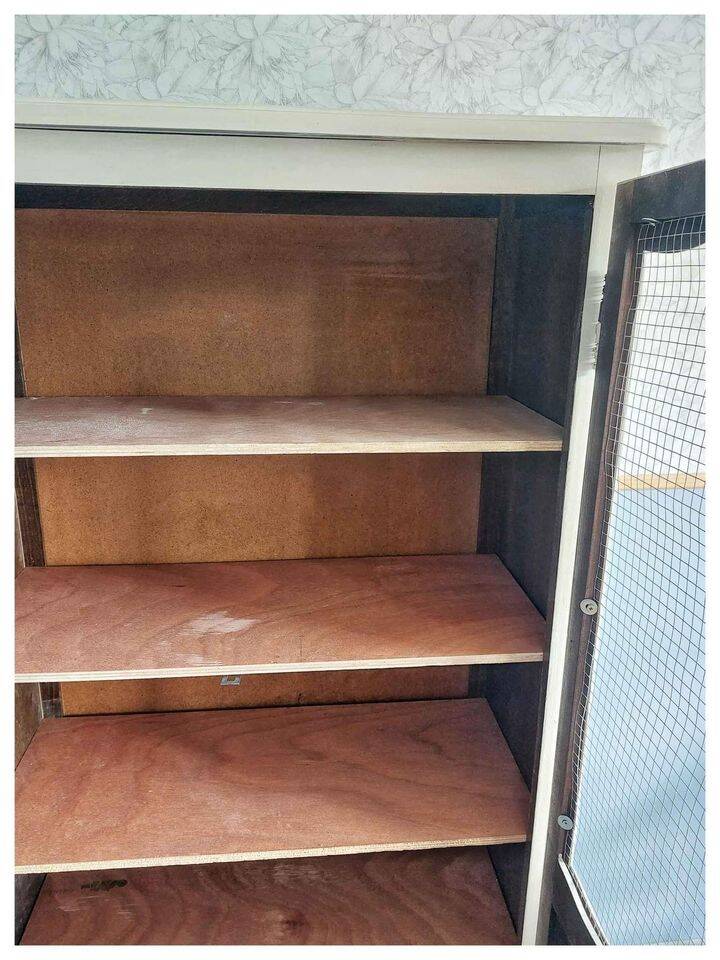 Old library furniture, shelves