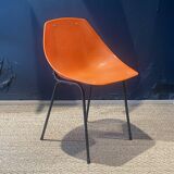 Ensemble de 4 chaises Guariche orange