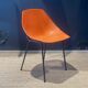 Set of 4 orange Guariche chairs