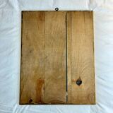 Antique beaded mirror with gold leaf