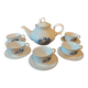 Asian porcelain tea or coffee set