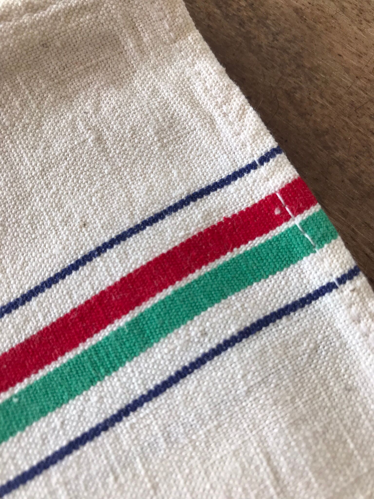 Old tea towel in mestizo