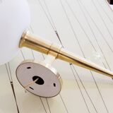 Pair of torch wall lights n°1071 JEAN PERZEL