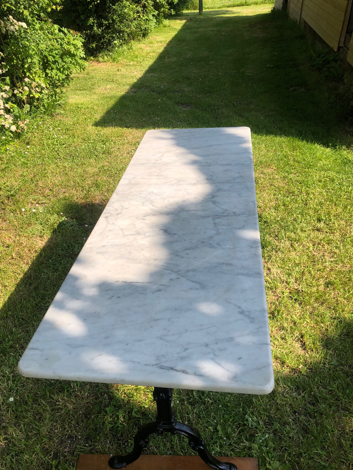 Marble table
