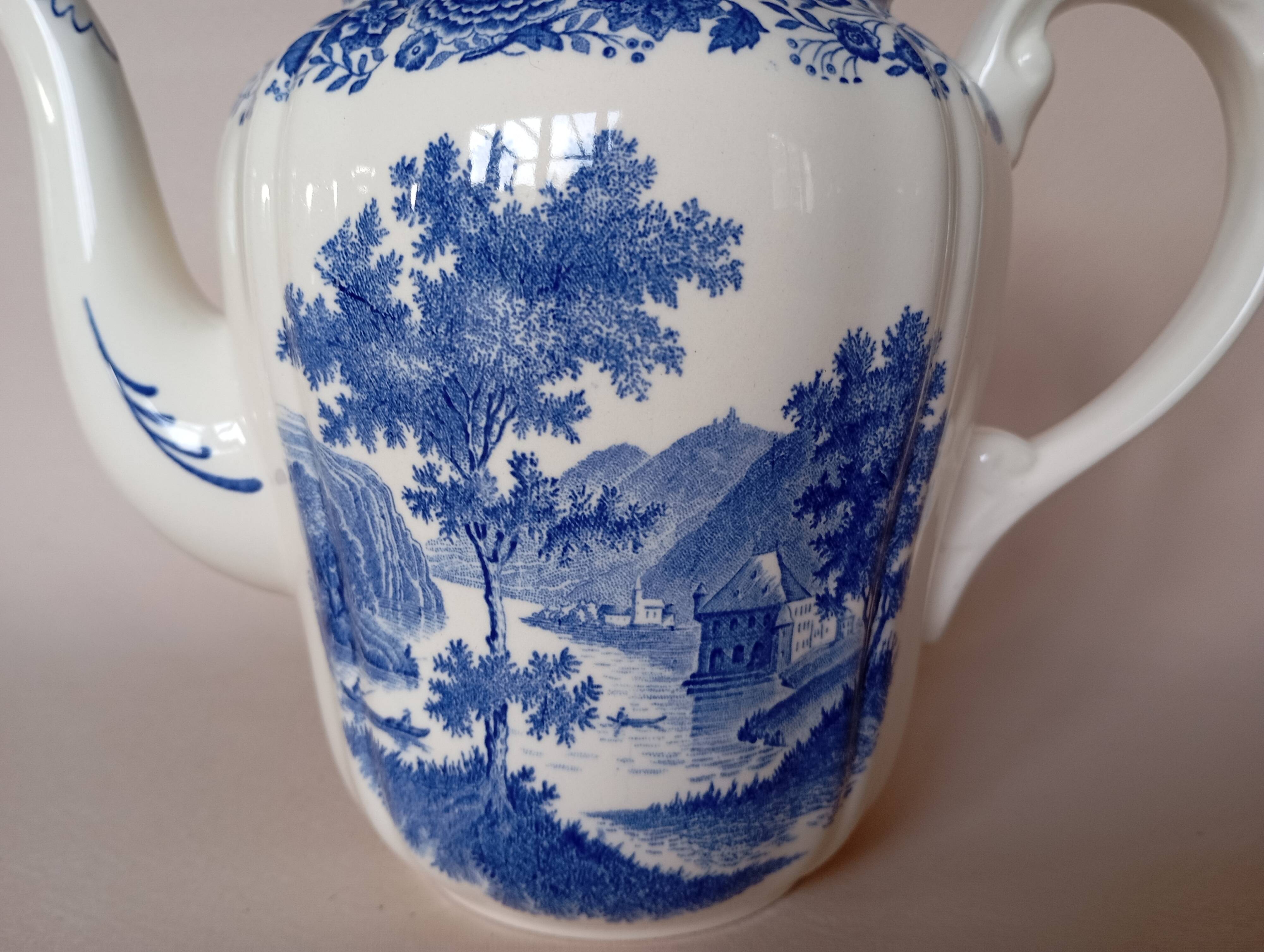 Verseuse 'Burgenland' bleu Villeroy & Boch