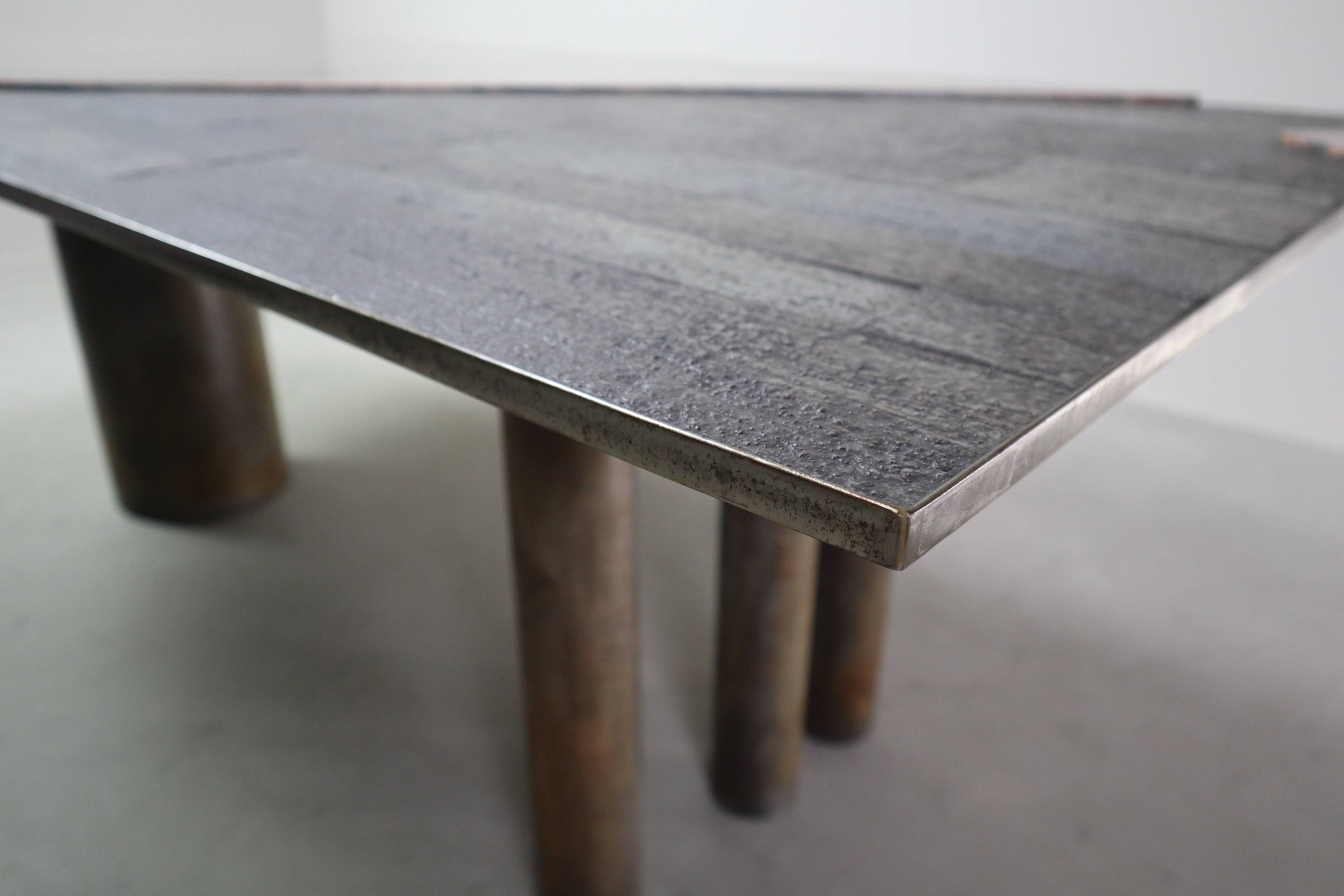 Postmodern dining table by Pia Manu, Belgium, ca. 1990