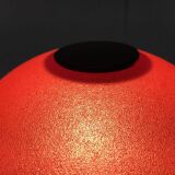 Vintage glass mushroom table lamp