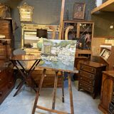 C19th french artists easel