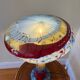 XL glass mushroom lamp