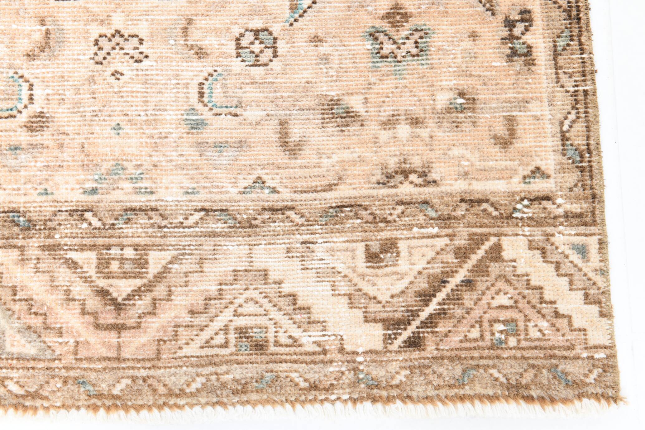 Shades Of Beige Earthly Persian Runner Rug