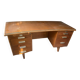 1950s executive desk with glass protection