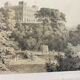 Lithograph under glass "Port of Hamburg", 19th century.