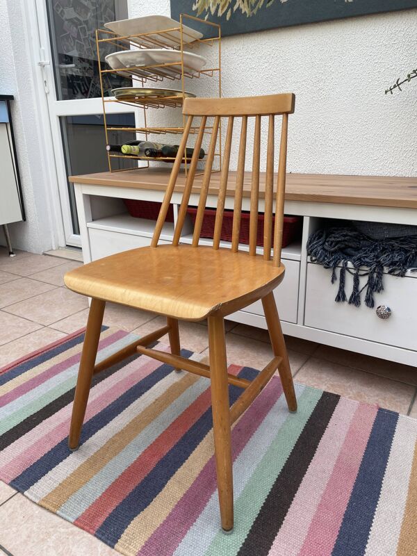 Chaise ''Stockholm'' par IKEA inspiration Yngve Ekström