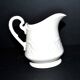 Wedgwood "Patrician" molded opaque earthenware pitcher, England Etruria Barlaston