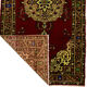 Anatolian handmade vintage rug 268 cm x 135 cm