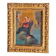Oil on hammered copper depicting the Assumption of the Virgin, 17th century