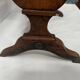 Directoire period work table in solid walnut, 19th century.