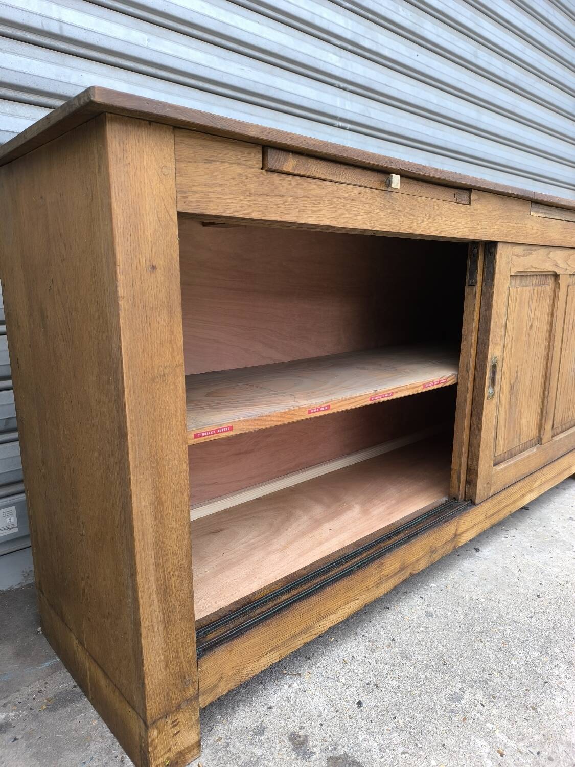 Enfilade meuble de métier circa 1950
