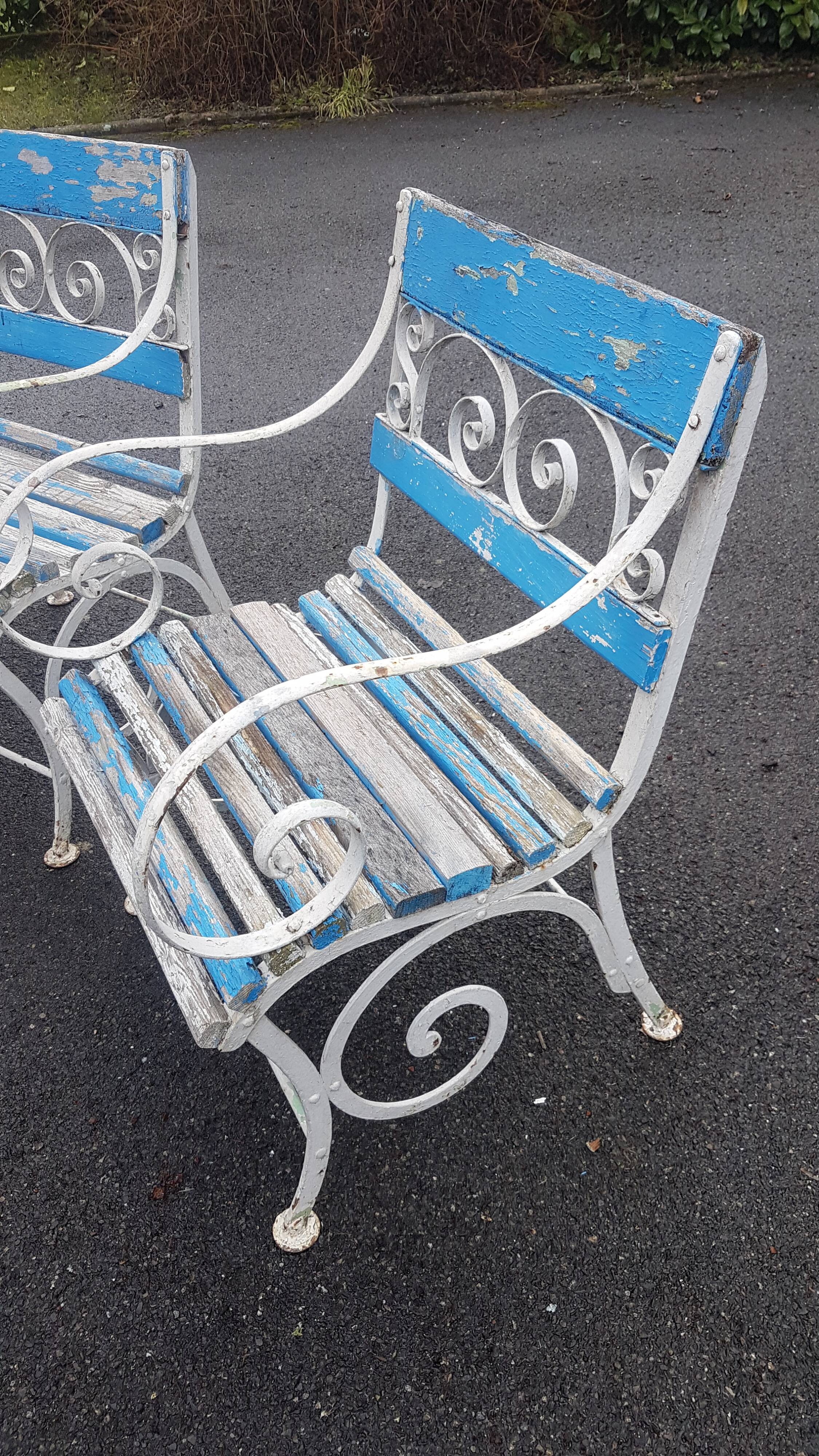 Garden armchairs 1920