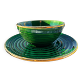4 vintage Art Deco cups