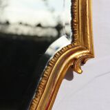 Deknudt, Vintage golden mirror Louis XV style   48x93cm