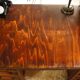 Administration desk open double face oak