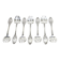 Eugène lefebvre - silver plated oyster forks
