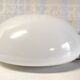 Plafonnier par Choisylux globe opaline années 60 70
