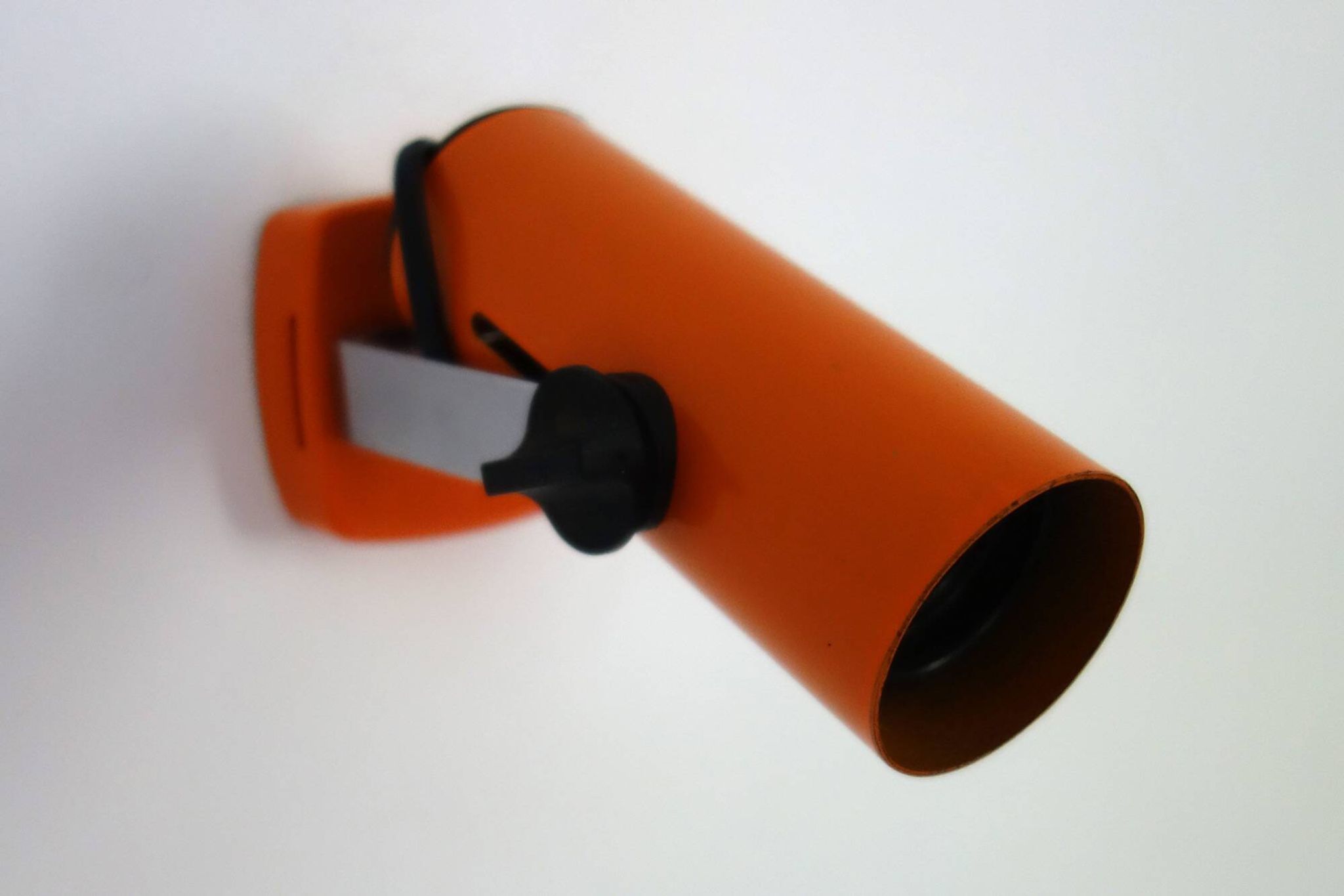 Spot applique Targetti  orange années 60/70