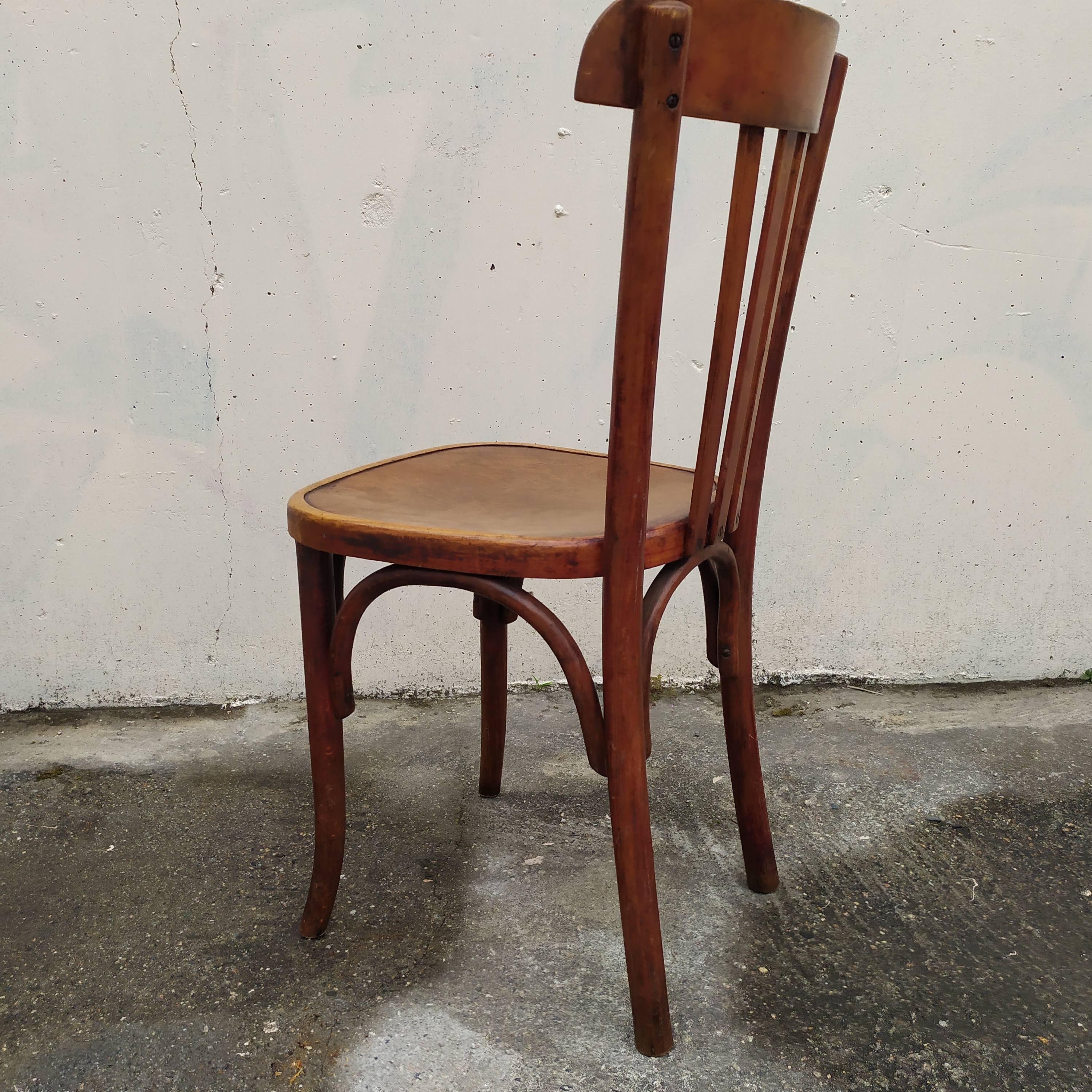 Lot de 18 chaises bistrot Fischel