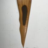 Miroir d’orme irlandais de forme libre par Sheamus Malone 2001