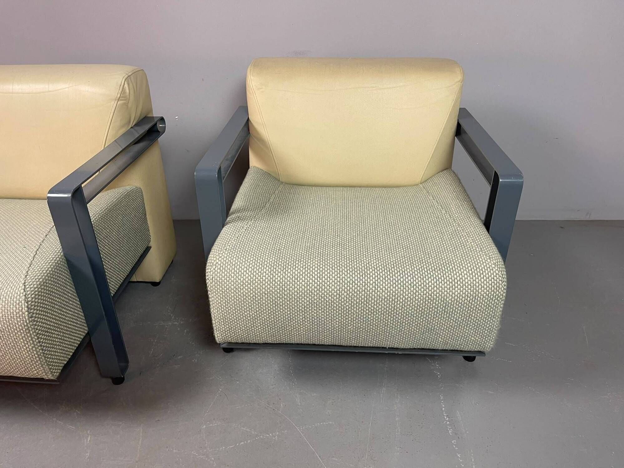 Pair of Artifort Model 952 “Transformation” Lounge Chairs by Hans de Wit.