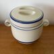 Old terrine stew roserthal ceramic pot made in germany vintage #b9